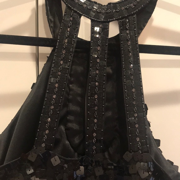 Square sequin party dress - Picture 4 of 4